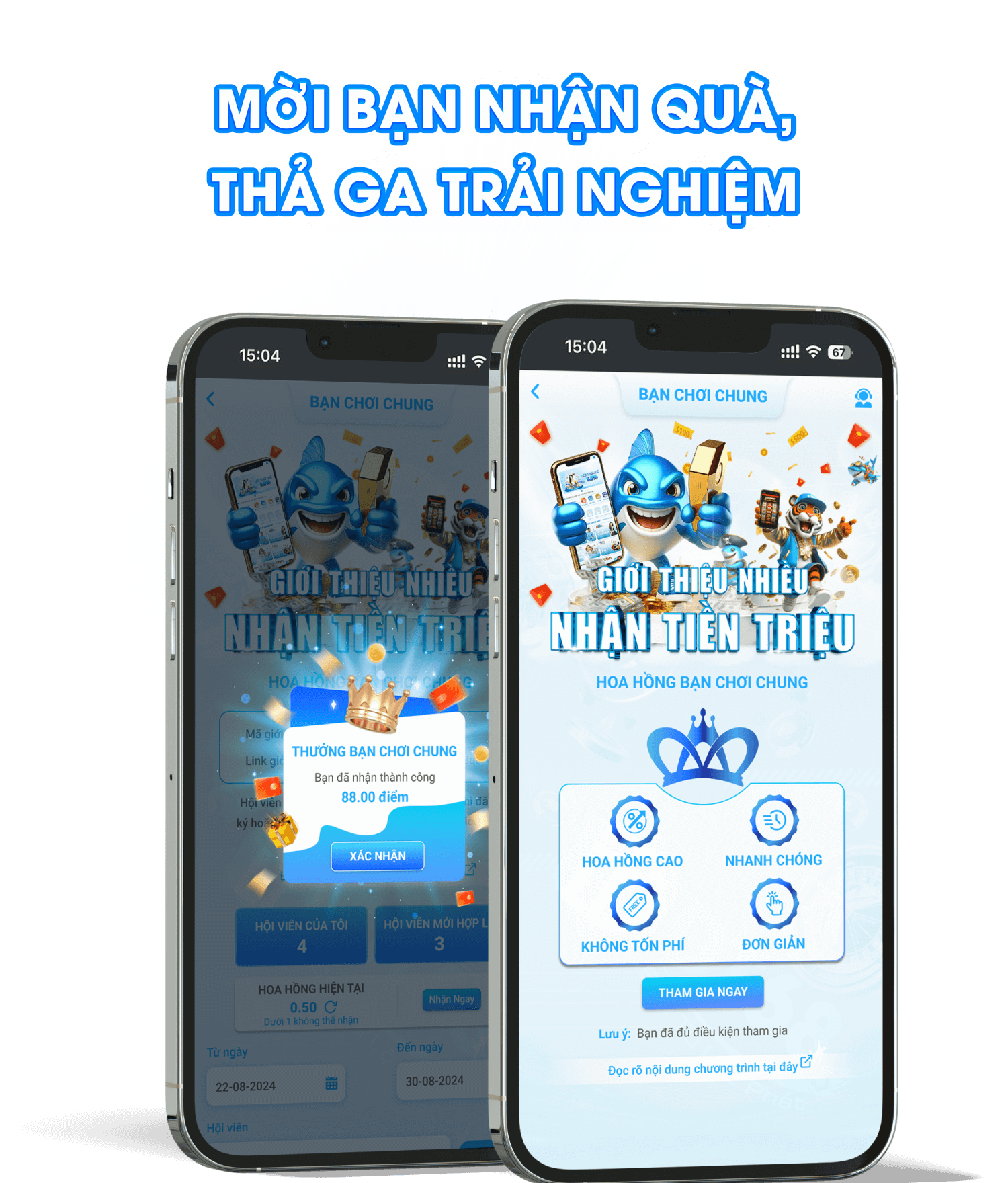 Màn hình hướng dẫn đăng nhập tài khoản DT68